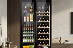 红酒柜什么牌子好？情人节浪漫之选——HCK鉴赏家系列双温酒柜冰吧